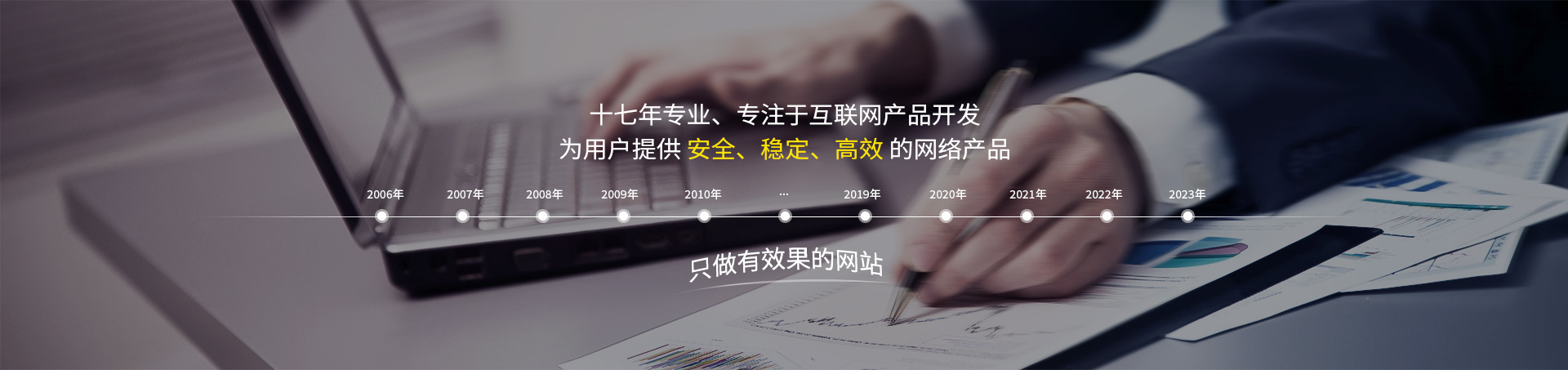 十七年專業、專注于互聯網產品建設